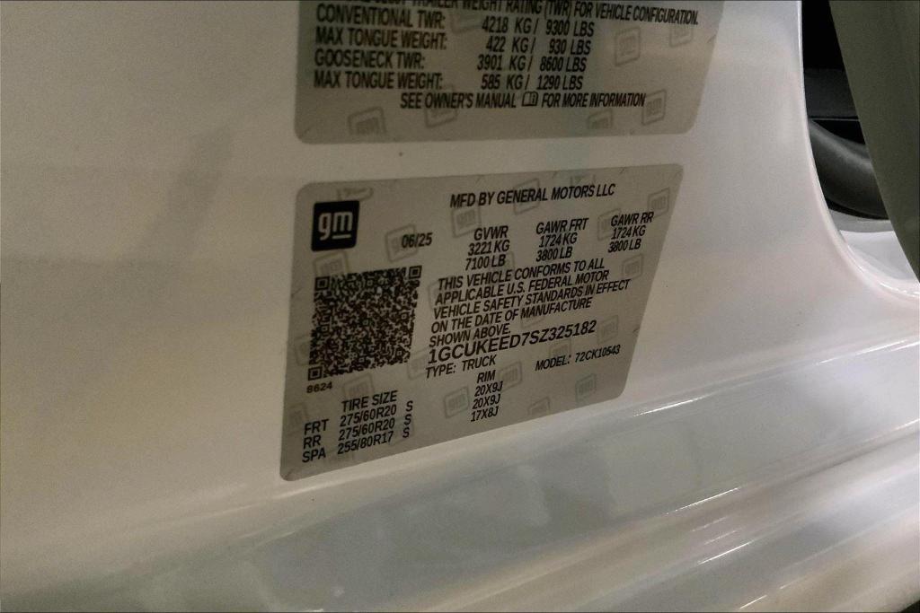 new 2025 Chevrolet Silverado 1500 car, priced at $53,120