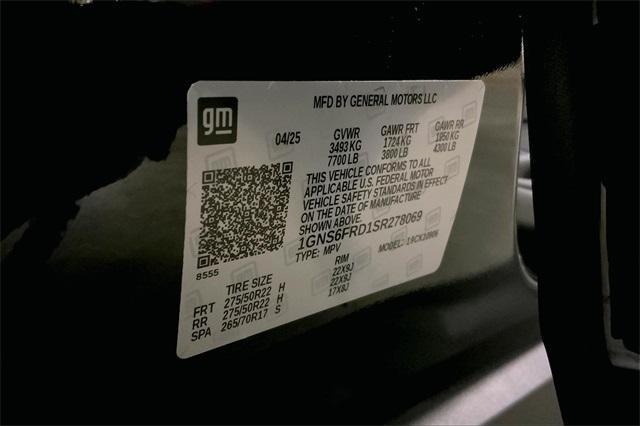 new 2025 Chevrolet Suburban car, priced at $87,385