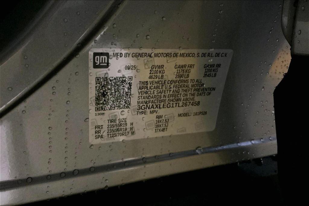 new 2026 Chevrolet Equinox car, priced at $34,795