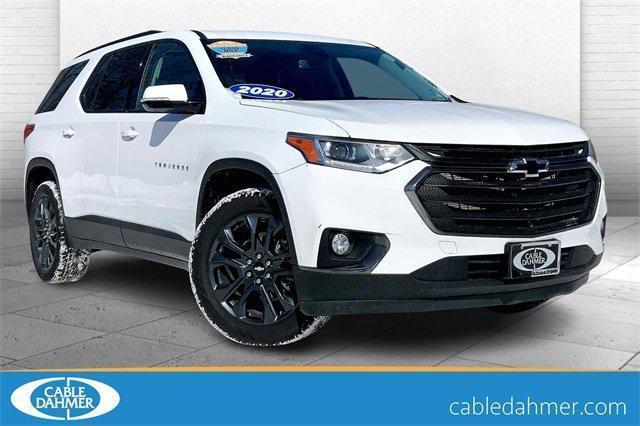 used 2020 Chevrolet Traverse car, priced at $19,500