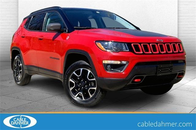 used 2020 Jeep Compass car, priced at $16,500