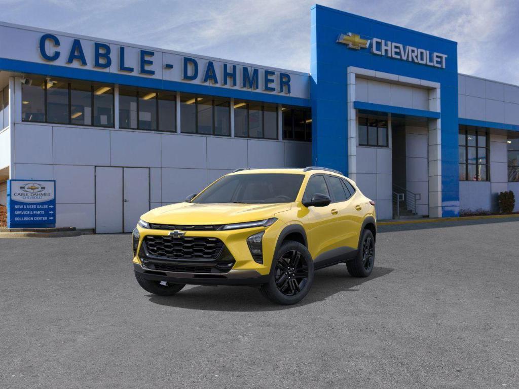 new 2025 Chevrolet Trax car, priced at $28,375