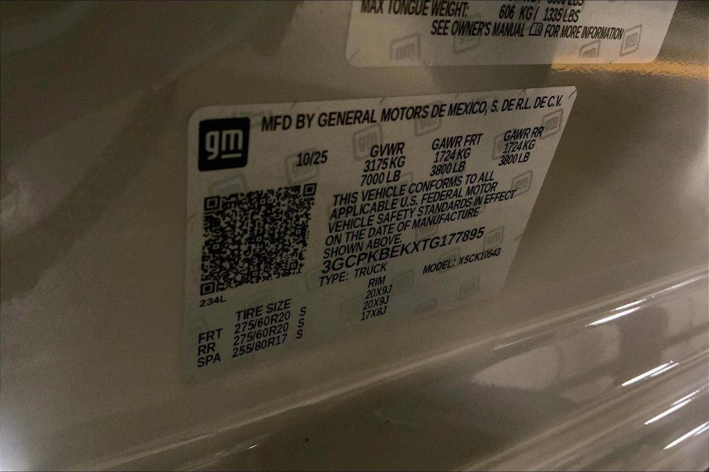 new 2026 Chevrolet Silverado 1500 car, priced at $39,670