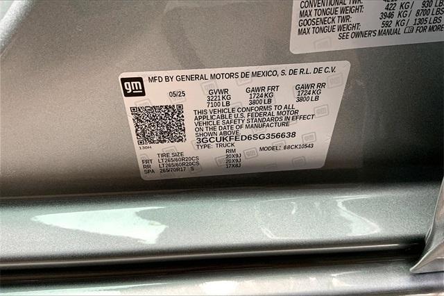 new 2025 Chevrolet Silverado 1500 car, priced at $57,540