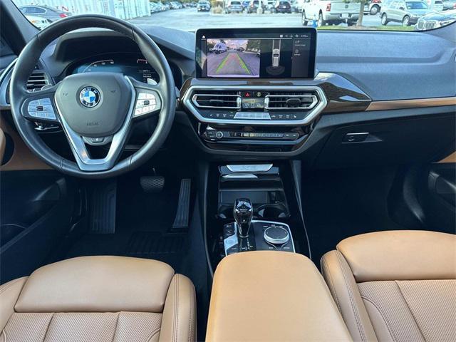 used 2022 BMW X3 car, priced at $34,990