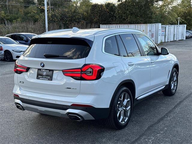 used 2022 BMW X3 car, priced at $34,990