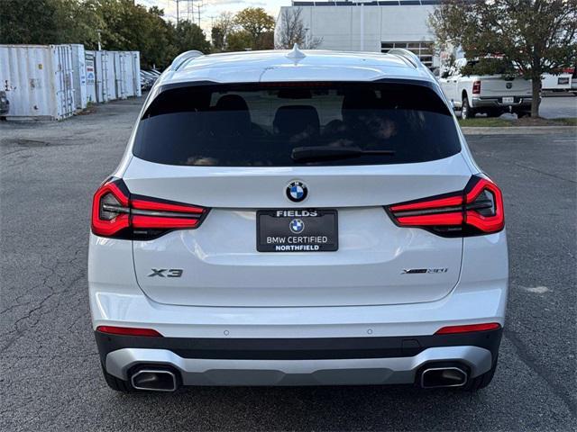 used 2022 BMW X3 car, priced at $34,990