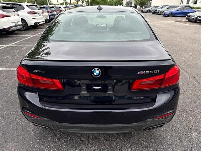 used 2019 BMW M550 car, priced at $38,990