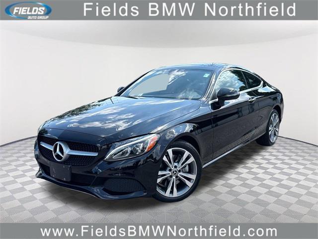 used 2018 Mercedes-Benz C-Class car, priced at $23,990