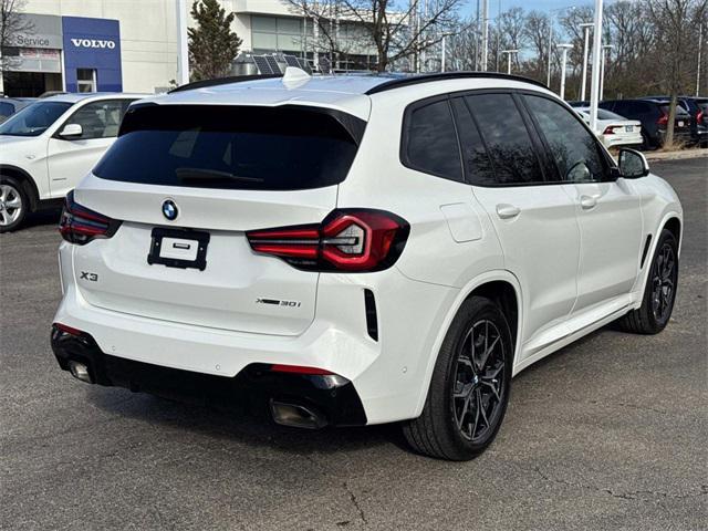 used 2023 BMW X3 car, priced at $38,990