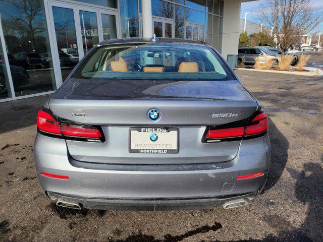 used 2022 BMW 530e car, priced at $36,990