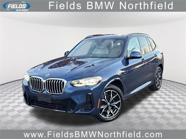 used 2023 BMW X3 car, priced at $38,990