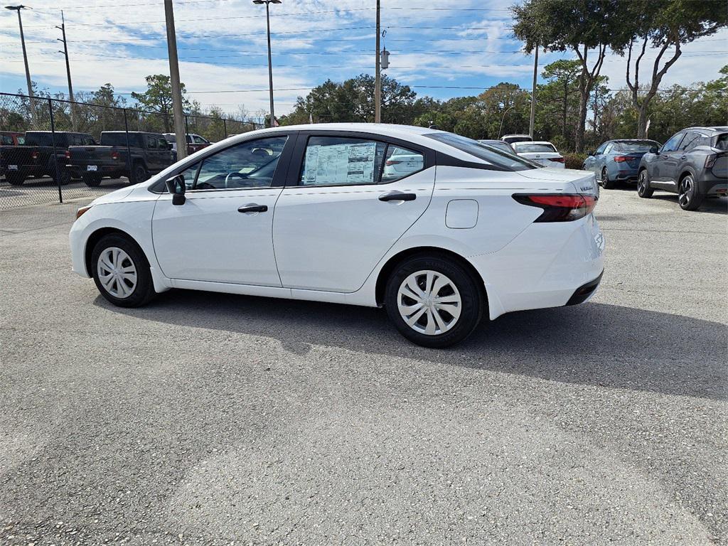 new 2025 Nissan Versa car, priced at $19,246