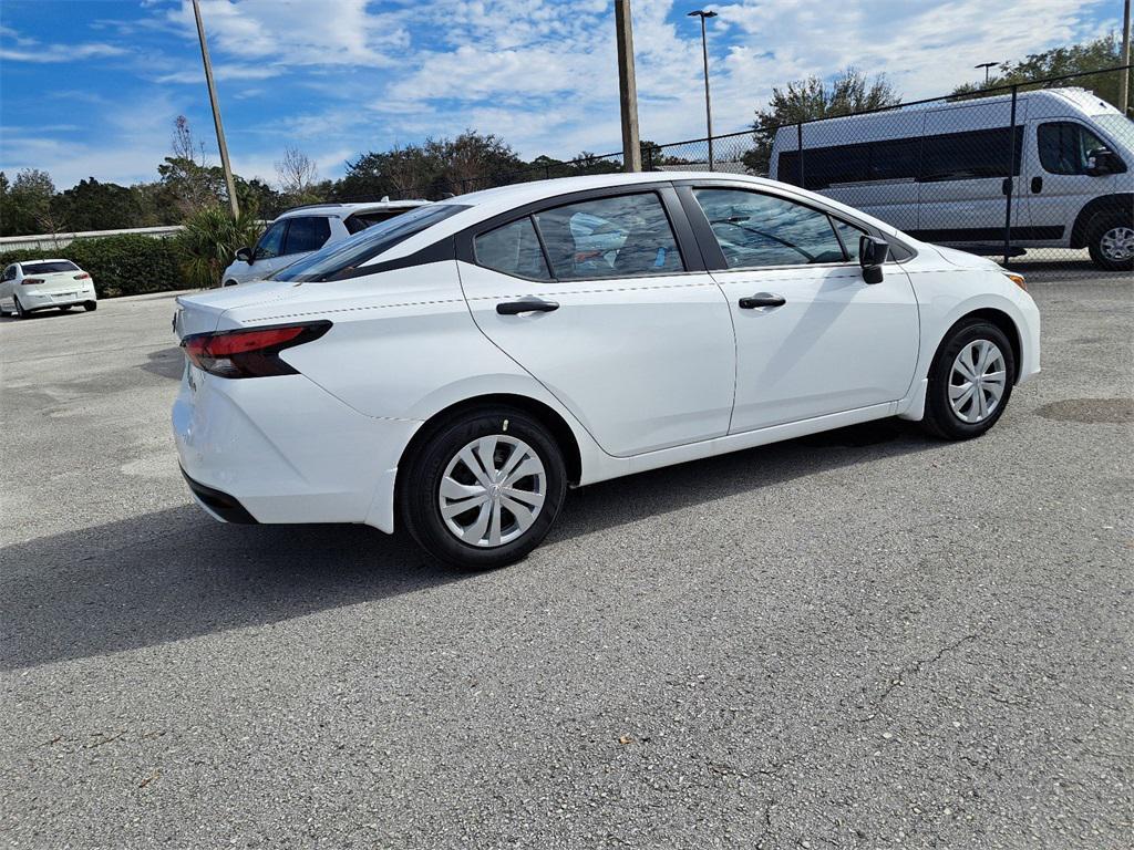 new 2025 Nissan Versa car, priced at $19,246