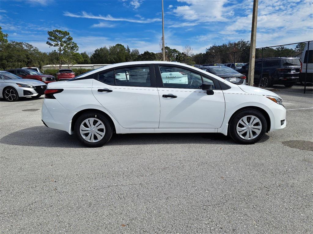 new 2025 Nissan Versa car, priced at $19,246