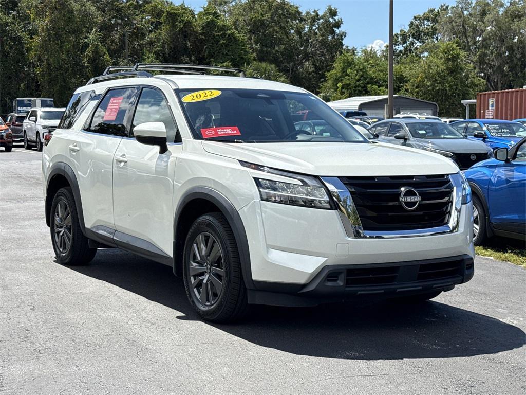 used 2022 Nissan Pathfinder car, priced at $27,690