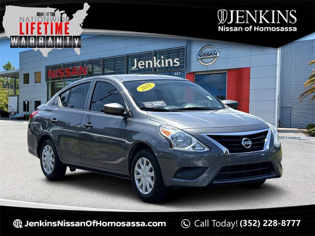 used 2019 Nissan Versa car, priced at $9,590