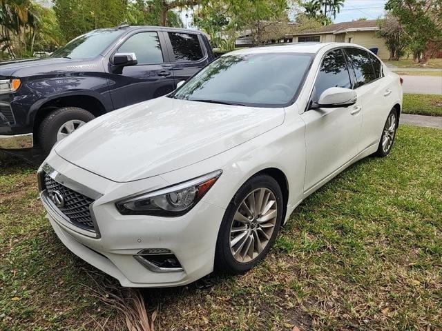 used 2021 INFINITI Q50 car, priced at $24,595