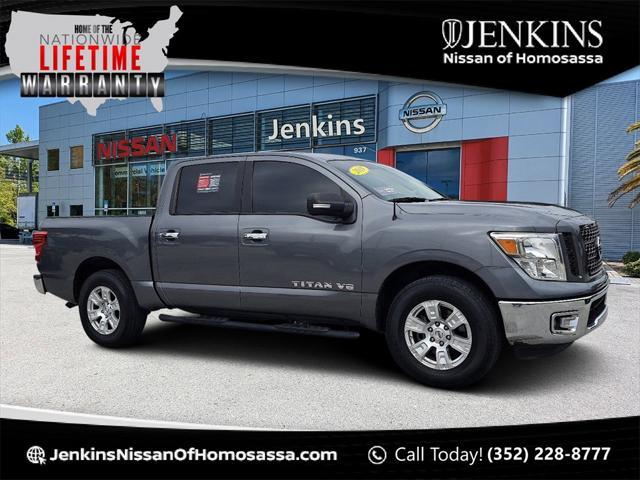 used 2019 Nissan Titan car, priced at $22,487