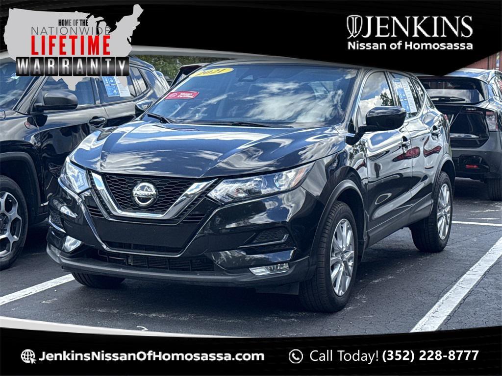 used 2021 Nissan Rogue Sport car, priced at $15,990