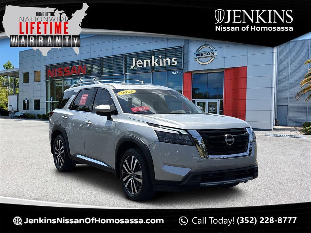 used 2025 Nissan Pathfinder car, priced at $43,495