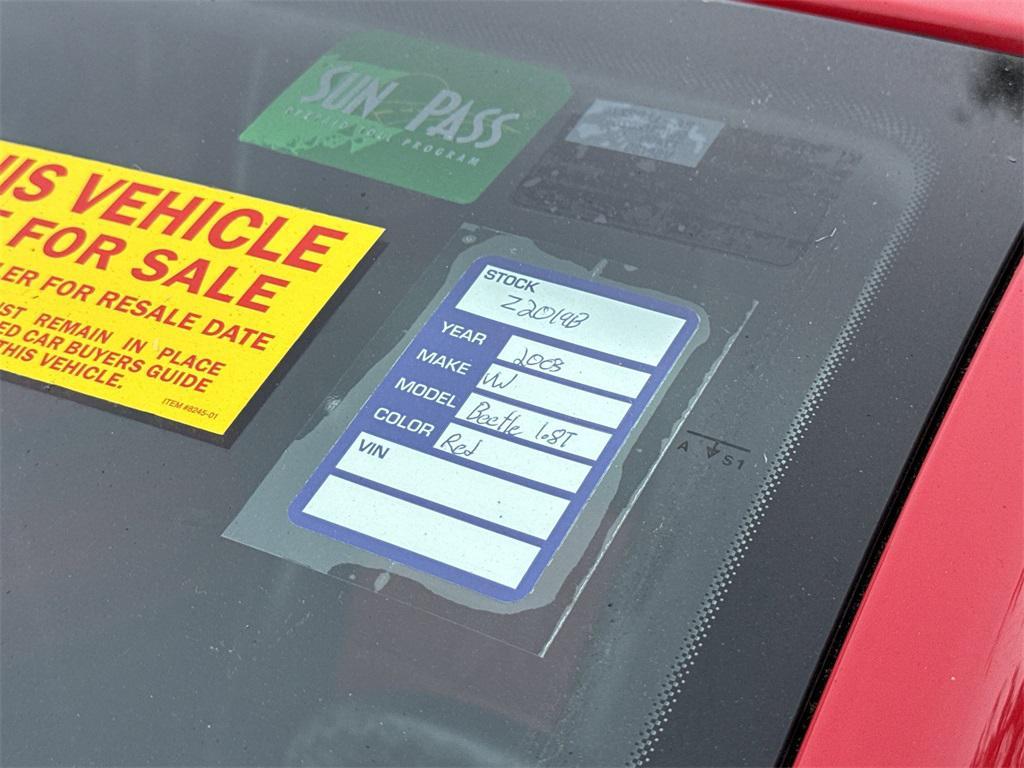 used 2003 Volkswagen New Beetle car, priced at $6,995