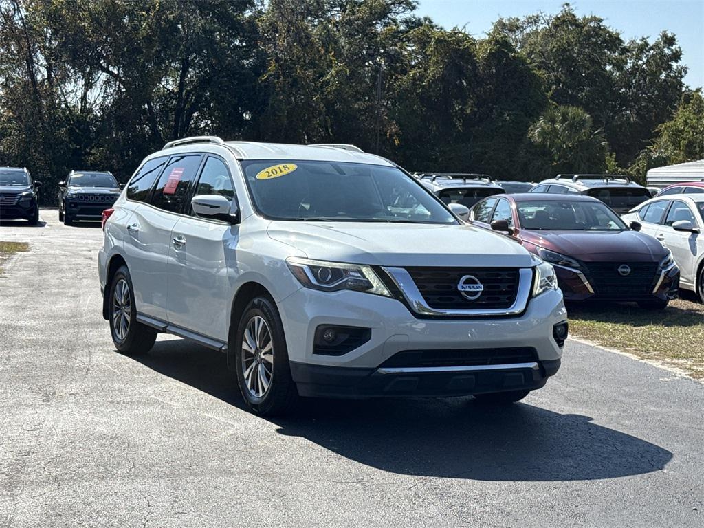 used 2018 Nissan Pathfinder car, priced at $15,590