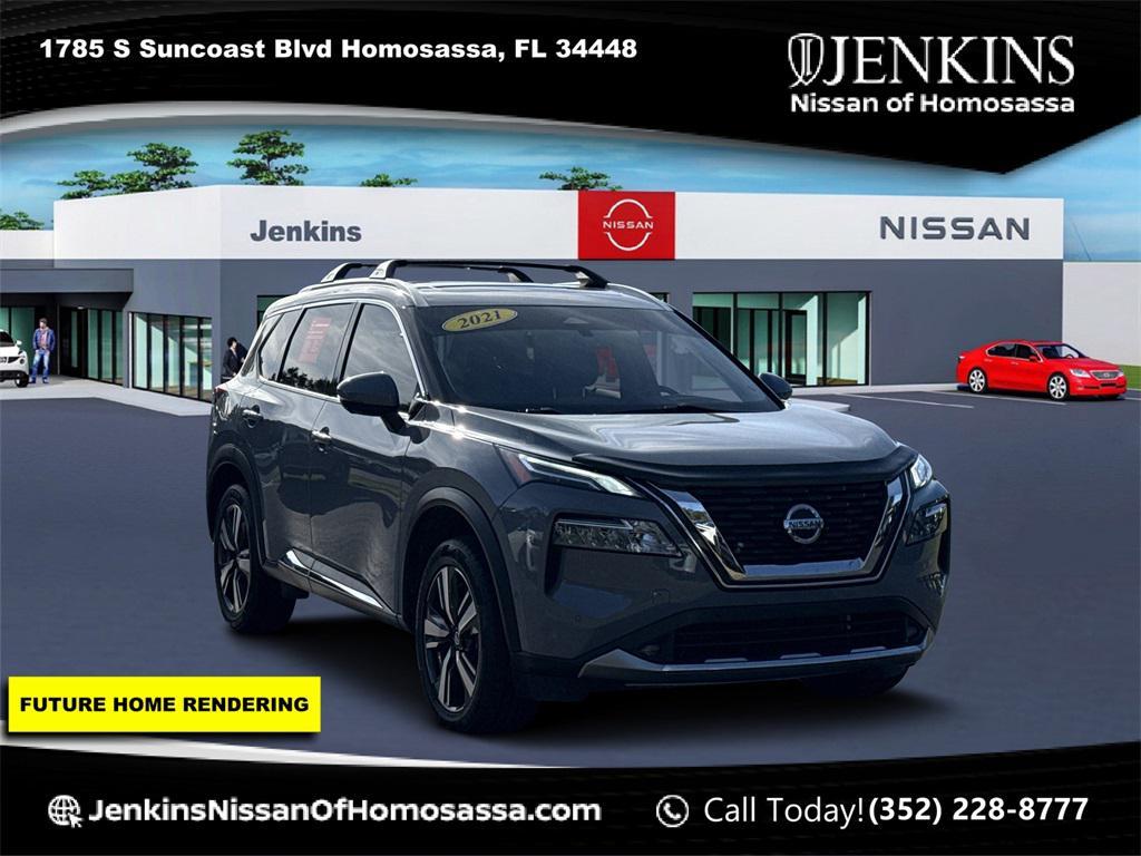 used 2021 Nissan Rogue car, priced at $18,795