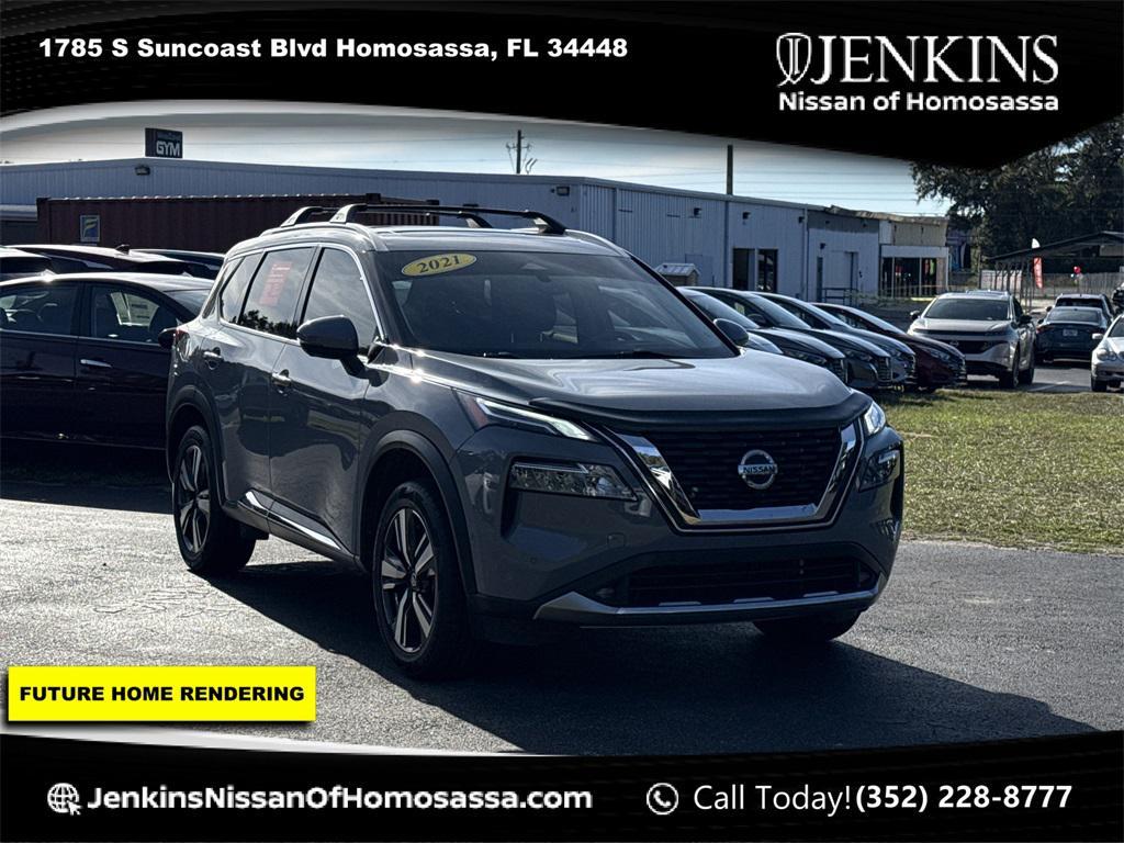 used 2021 Nissan Rogue car, priced at $18,795