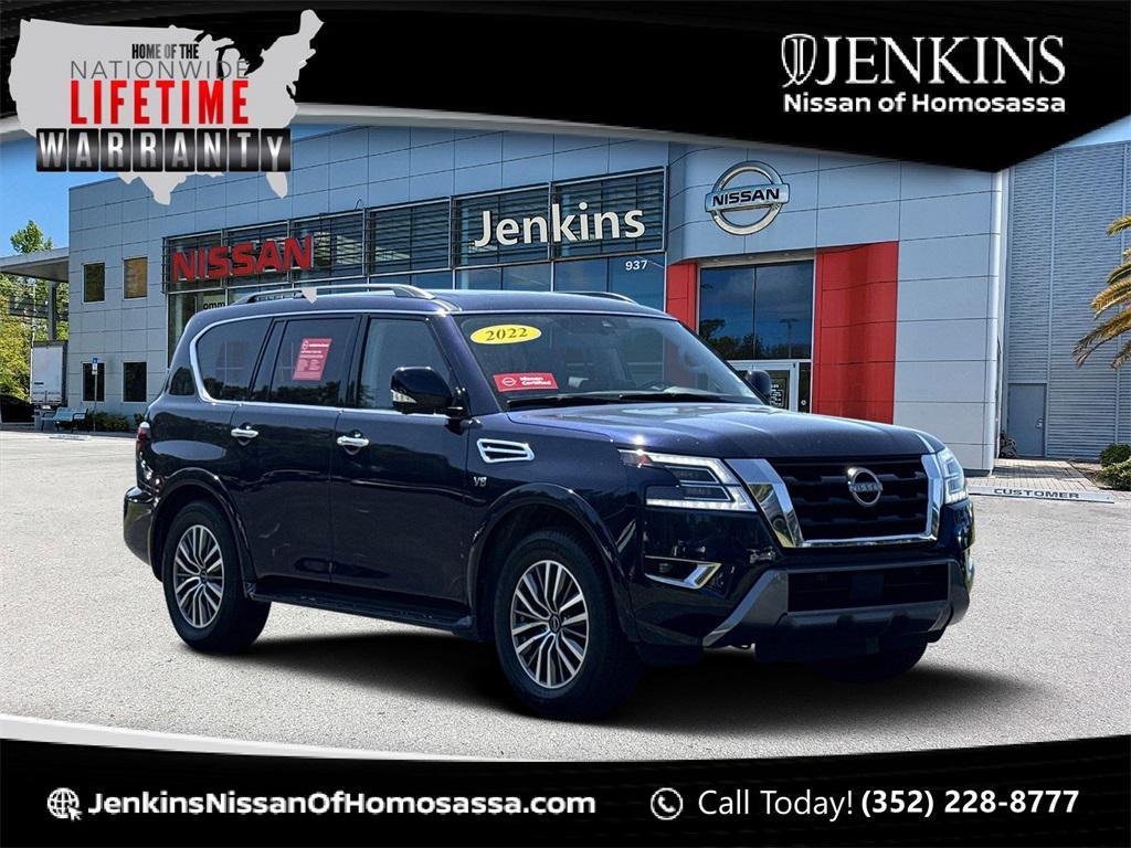 used 2022 Nissan Armada car, priced at $29,995