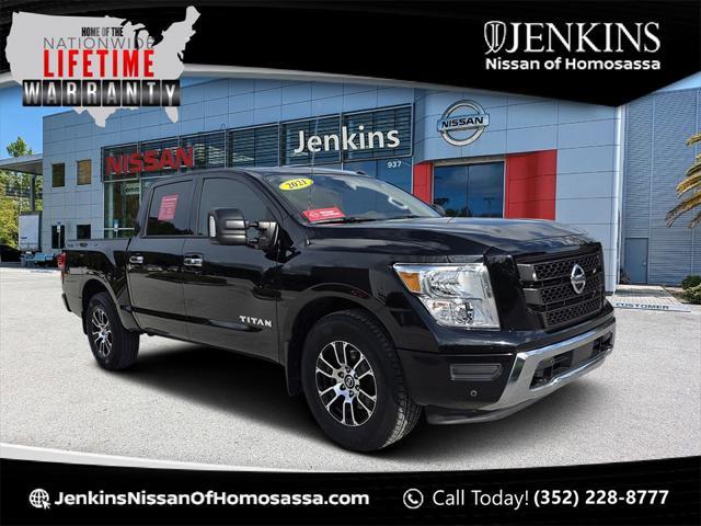 used 2021 Nissan Titan car, priced at $29,980