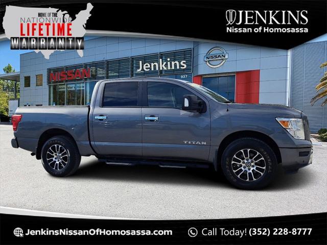 used 2021 Nissan Titan car, priced at $33,649