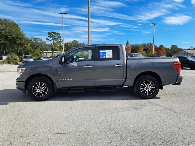 used 2021 Nissan Titan car, priced at $33,649