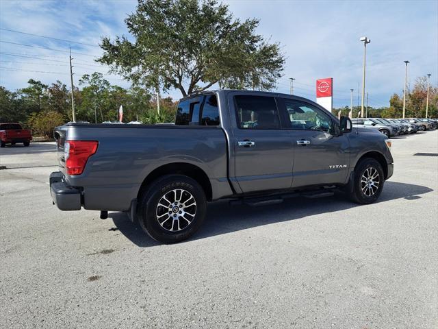 used 2021 Nissan Titan car, priced at $33,649