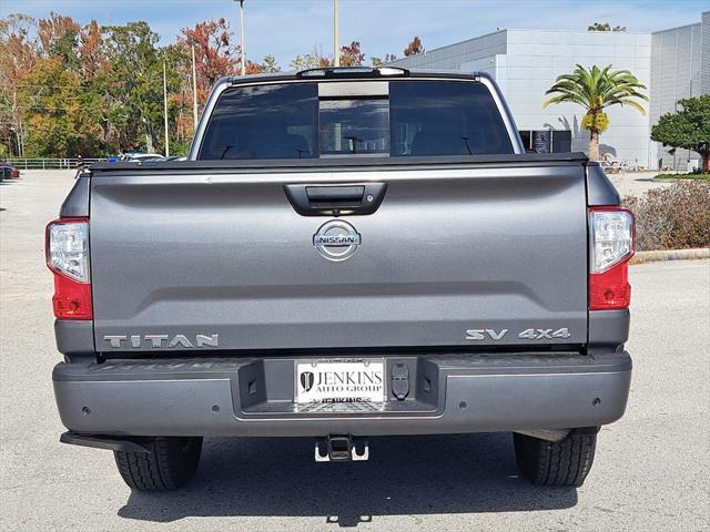 used 2021 Nissan Titan car, priced at $33,649