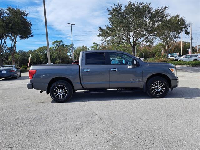 used 2021 Nissan Titan car, priced at $33,649