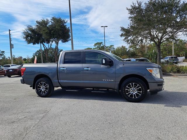 used 2021 Nissan Titan car, priced at $33,649