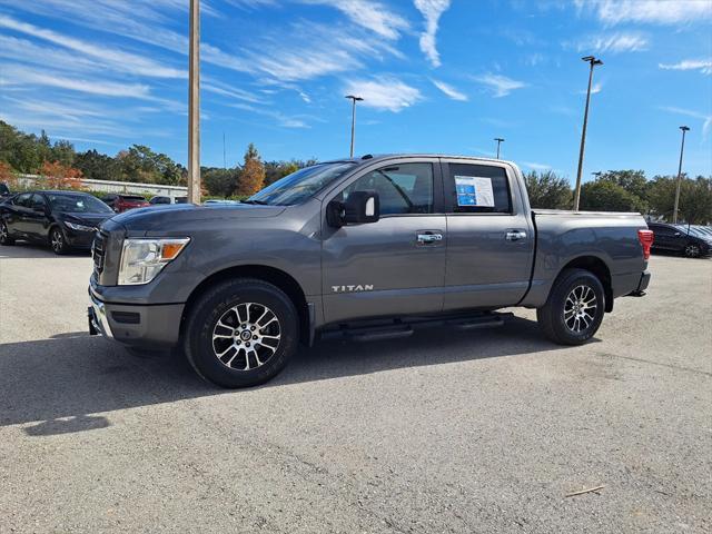 used 2021 Nissan Titan car, priced at $33,649