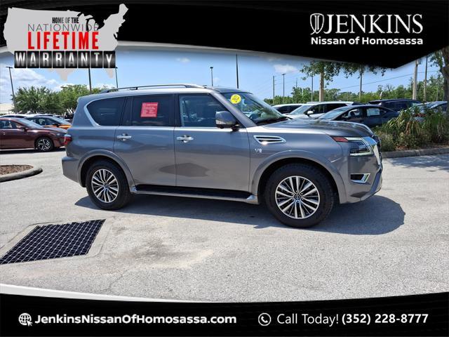 used 2022 Nissan Armada car, priced at $28,498