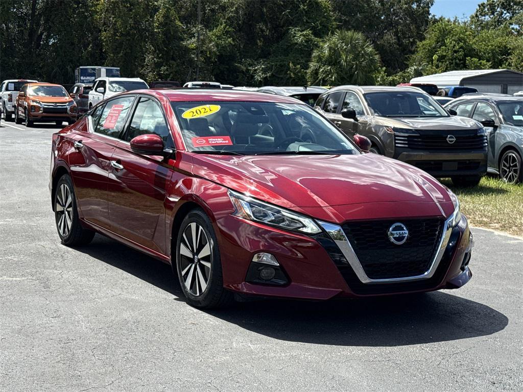 used 2021 Nissan Altima car, priced at $19,380