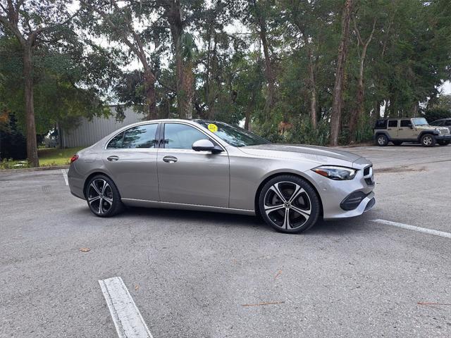 used 2023 Mercedes-Benz C-Class car, priced at $36,490