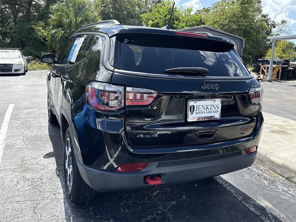 used 2022 Jeep Compass car, priced at $19,595