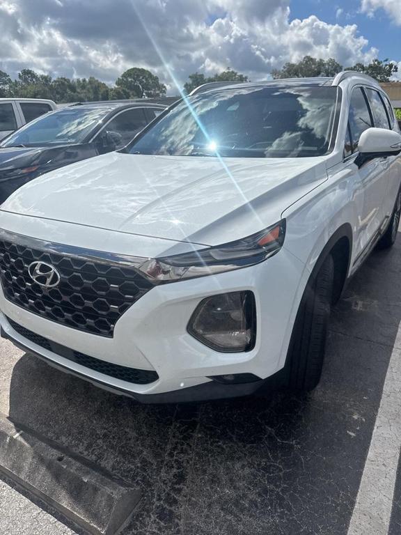 used 2020 Hyundai Santa Fe car, priced at $17,990