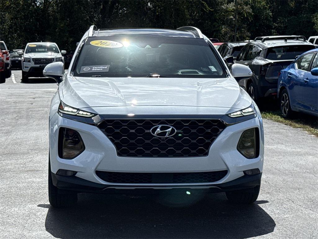 used 2020 Hyundai Santa Fe car, priced at $17,590