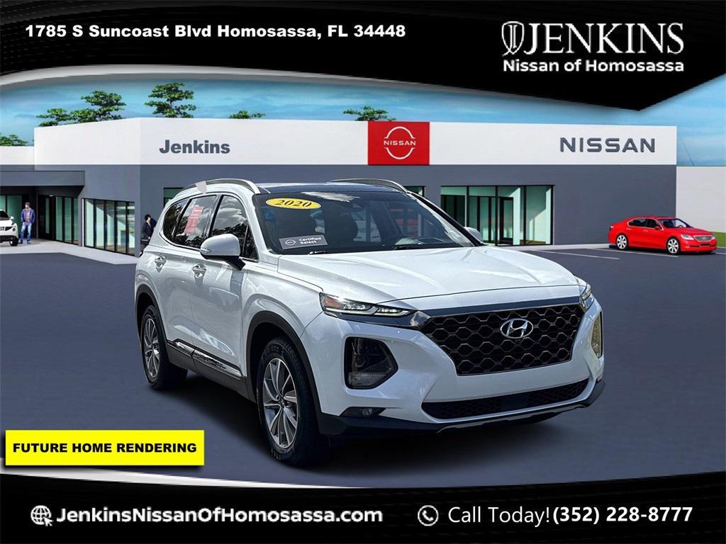 used 2020 Hyundai Santa Fe car, priced at $17,590
