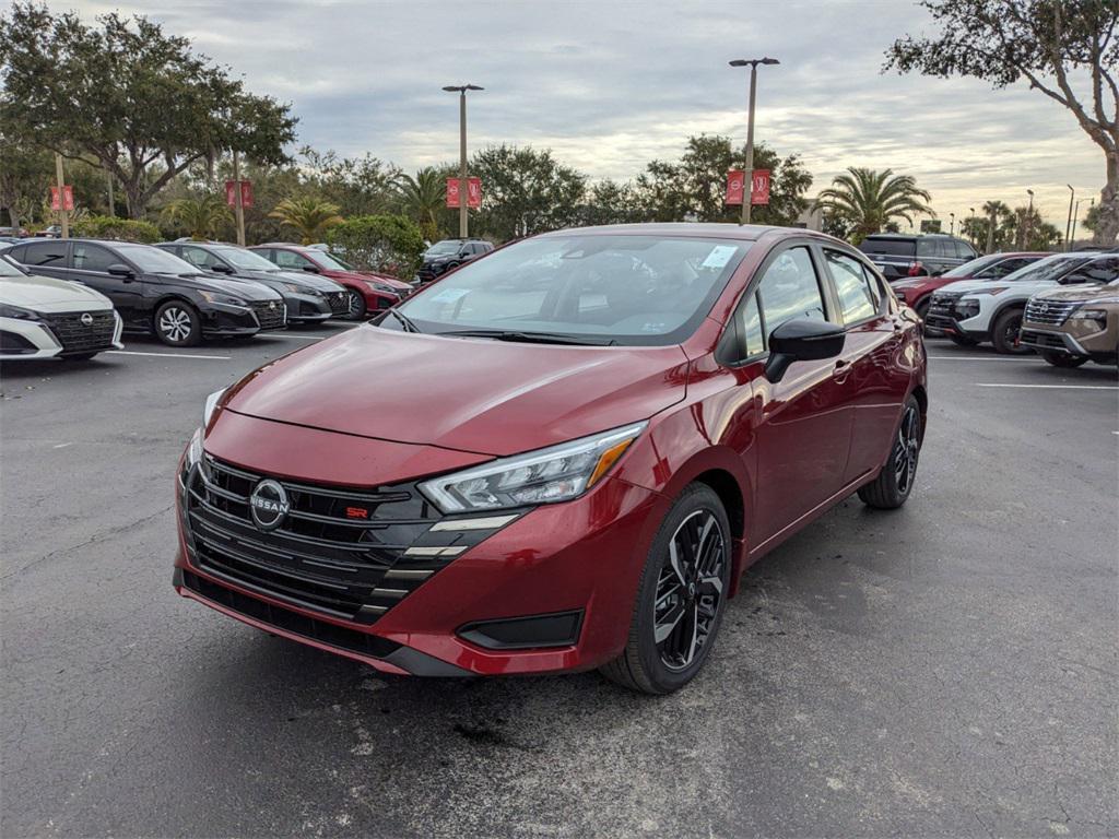 new 2025 Nissan Versa car, priced at $21,100