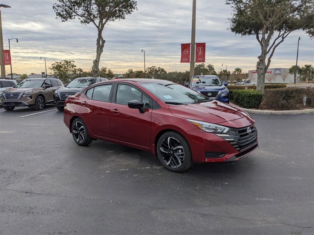 new 2025 Nissan Versa car, priced at $21,100