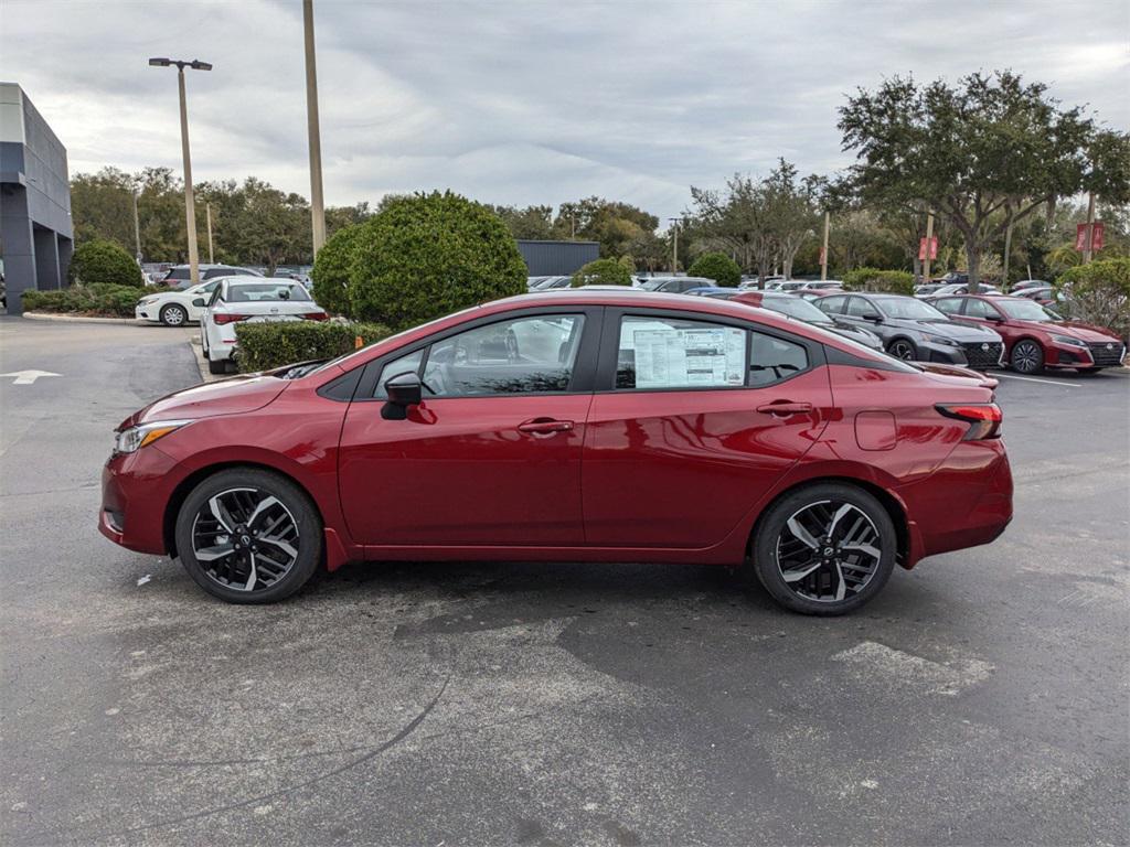 new 2025 Nissan Versa car, priced at $21,100