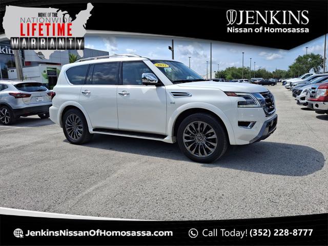 used 2022 Nissan Armada car, priced at $34,990