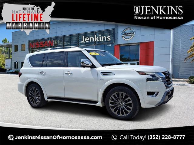 used 2022 Nissan Armada car, priced at $34,990